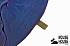 Подвесной гамак-качели, диаметр 110 см, джинс темный  - миниатюра №6
